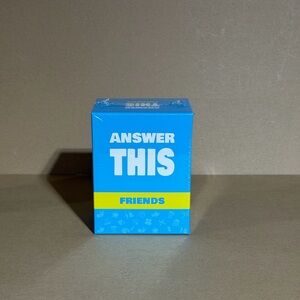 Answer This: Friends - Party Card Game New